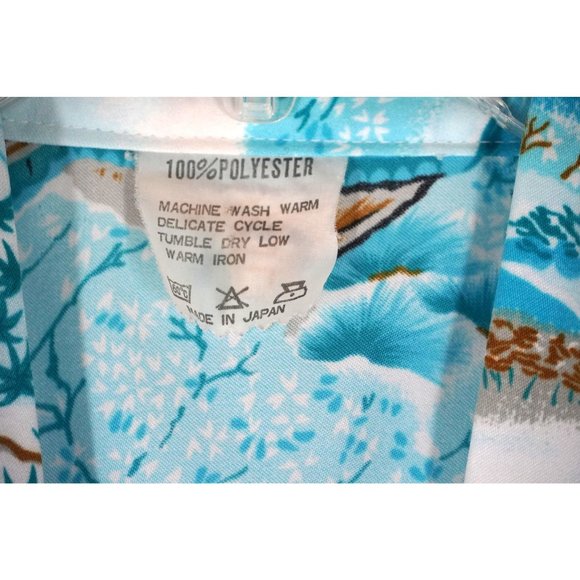 Vintage Kimono Bathrobe House Coat Swim Suit Cover Up Lounging Wear - Picture 6 of 6